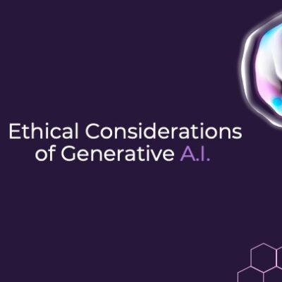 Ethical Considerations of Generative A.I. webinar