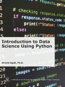 Cover of Introduction to Data Science Using Python