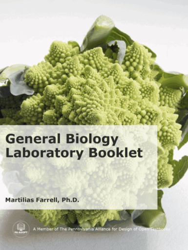 Cover of General Biology Laboratory Booklet